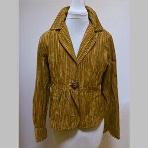 Cheppu brown striped jacket Peru